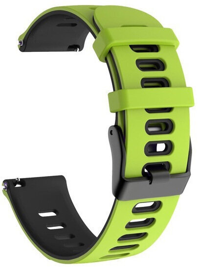 4wrist Watch Band Green Grey цена и информация | Išmaniųjų laikrodžių ir apyrankių priedai | pigu.lt