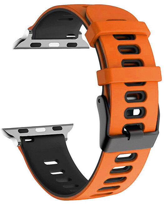 4wrist Watch Band Orange kaina ir informacija | Išmaniųjų laikrodžių ir apyrankių priedai | pigu.lt