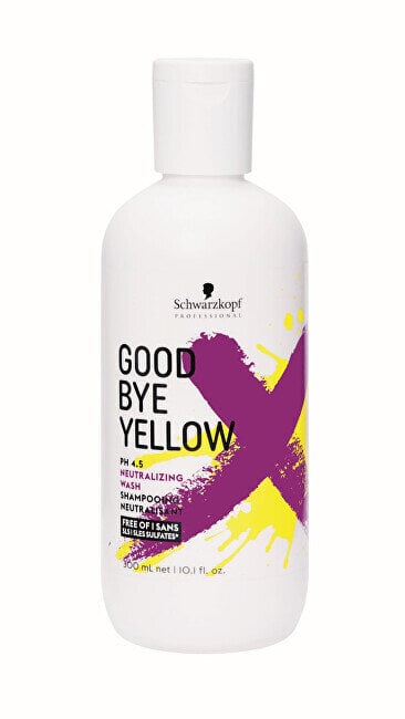 Šampūnas Goodbye Yellow by Schwarzkopf Shampoo, 300ml kaina ir informacija | Šampūnai | pigu.lt