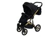 Stilo universalus vežimėlis Baby Fashion 3in1, black kaina ir informacija | Vežimėliai | pigu.lt