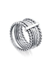Viceroy Модерновое стальное кольцо Chic 75307A01 цена и информация | Кольцо | pigu.lt