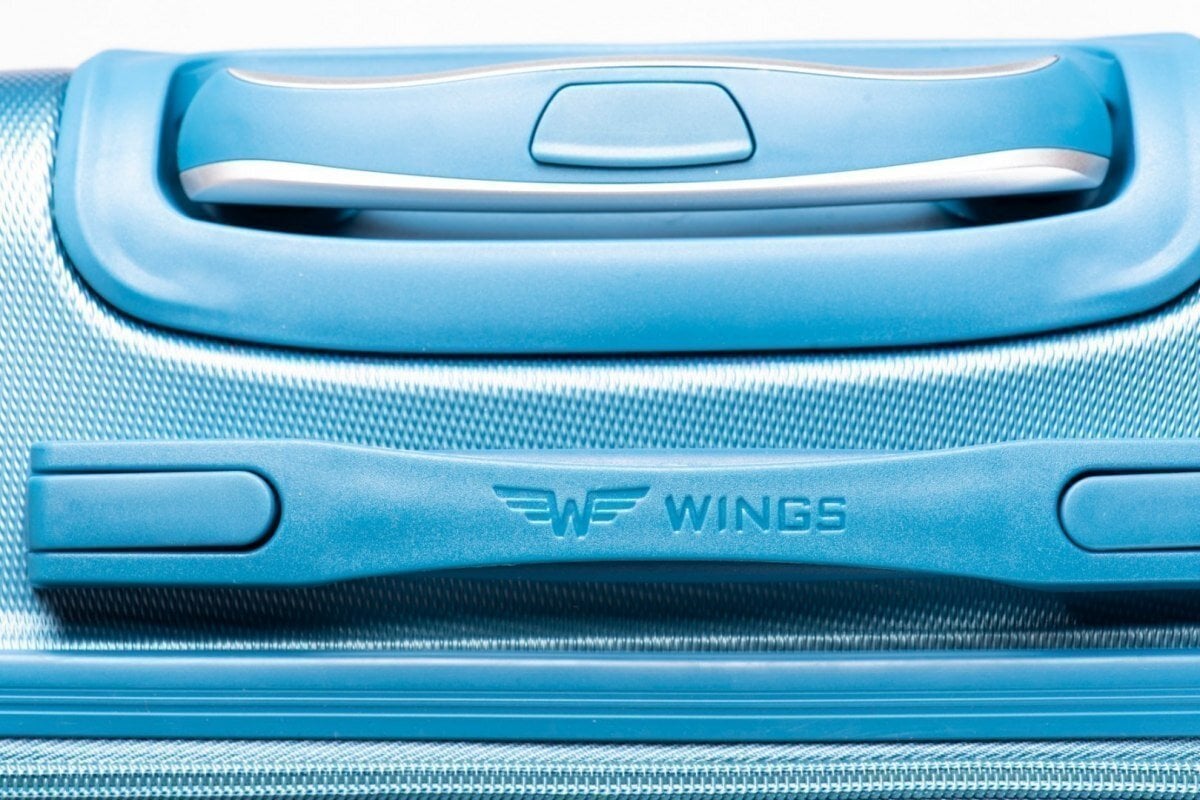Mažas šviesiai žalias lagaminas Wings K310 XS (rankiniam bagažui) kaina ir informacija | Lagaminai, kelioniniai krepšiai | pigu.lt