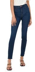 Джинсы женские JDYTULGA Skinny Fit 15266427 Темно-синий деним цена и информация | Женские джинсы | pigu.lt