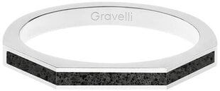 Gravelli Стальное кольцо с бетоном Three Side Steel / Anthracite GJRWSSA123 цена и информация | Кольцо | pigu.lt