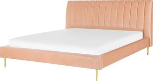 Кровать Beliani, оранжевая цена и информация | Кровати | pigu.lt