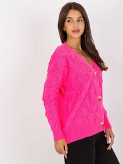 Kardiganas moterims Rue Paris, rožinis kaina ir informacija | Megztiniai moterims | pigu.lt