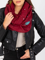 Шарф с оборками и бахромой, серый цена и информация | Женские шарфы, платки | pigu.lt
