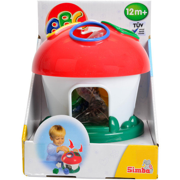 Rūšiuoklis namelis Simba ABC kaina ir informacija | Žaislai kūdikiams | pigu.lt