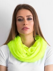 Желтый флуоресцентный шарф. цена и информация | Женские шарфы, платки | pigu.lt