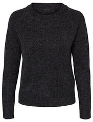 Megztinis moterims Vero Moda Regular Fit 10201022, juodas kaina ir informacija | Megztiniai moterims | pigu.lt