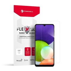 Защитная пленка для экрана с олеофобным покрытием 9H Forcell Flexible Nano Glass для Samsung Galaxy A22 5G цена и информация | Защитные пленки для телефонов | pigu.lt