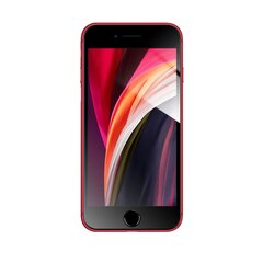 Защитная плёнка для экрана с олеофобным покрытием 9H Forcell Flexible Nano Glass 5D для iPhone 7/8/SE 2020 4,7", чёрная цена и информация | Защитные пленки для телефонов | pigu.lt