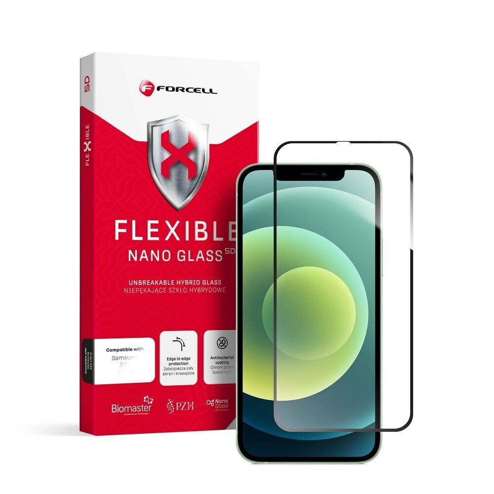 9H Forcell Flexible Nano Glass 5D kaina ir informacija | Apsauginės plėvelės telefonams | pigu.lt