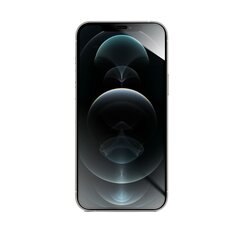 Защитная плёнка для экрана с олеофобным покрытием 9H Forcell Flexible Nano Glass 5D для iPhone 12 Pro Max 6,7", чёрная цена и информация | Защитные пленки для телефонов | pigu.lt