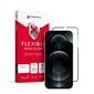 9H Forcell Flexible Nano Glass 5D for iPhone 12 Pro Max 6,7" black kaina ir informacija | Apsauginės plėvelės telefonams | pigu.lt