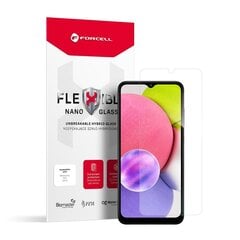 Защитная плёнка для экрана с олеофобным покрытием 9H Forcell Flexible Nano Glass для Samsung Galaxy A03s цена и информация | Google Pixel 3a - 3mk FlexibleGlass Lite™ защитная пленка для экрана | pigu.lt