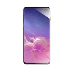 Защитная плёнка для экрана с олеофобным покрытием 9H Forcell Flexible Nano Glass 5D для Samsung Galaxy S10+, чёрная цена и информация | Защитные пленки для телефонов | pigu.lt