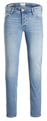 Джинсы мужские JJIGLENN Slim Fit 12203510 Blue Denim цена и информация | Мужские джинсы | pigu.lt