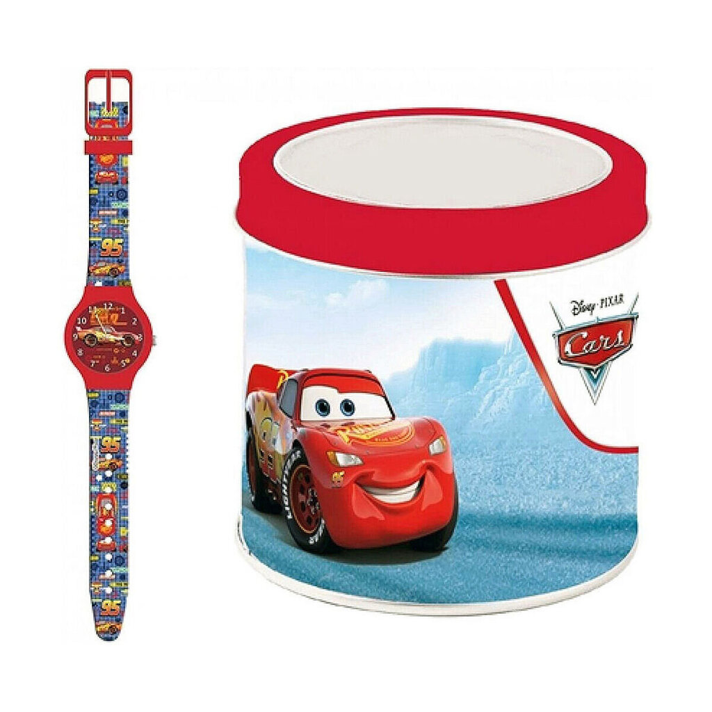 Laikrodis vaikams Cartoon CARS, mėlynas kaina ir informacija | Aksesuarai vaikams | pigu.lt