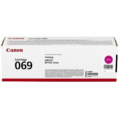 Canon 069 (5092C002), raudona цена и информация | Kasetės lazeriniams spausdintuvams | pigu.lt