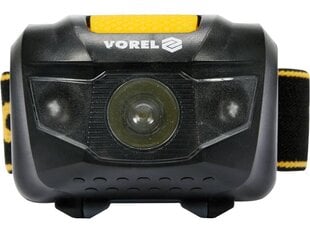 Prožektorius ant galvos 1W LED Vorel kaina ir informacija | Žibintuvėliai, prožektoriai | pigu.lt