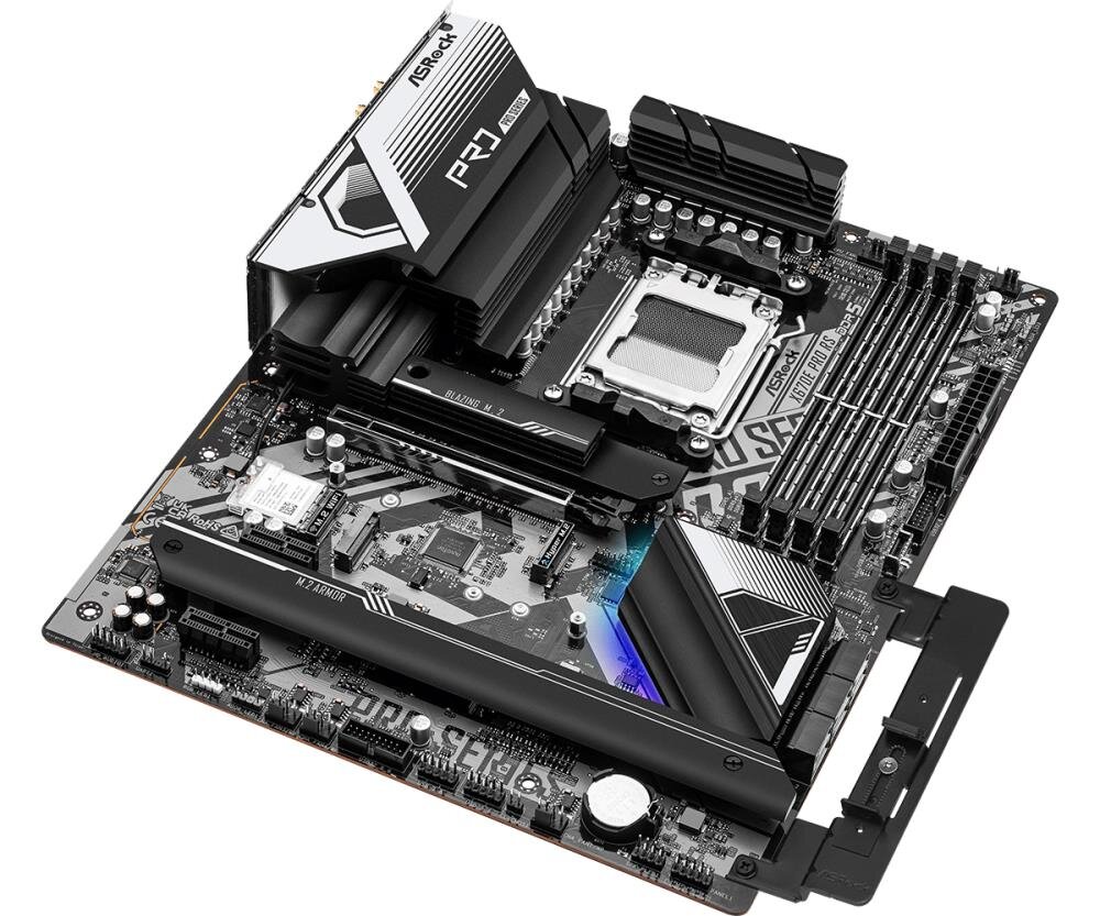 Asrock ASRock X670E PRO RS AM5 DDR5 ATX MB kaina ir informacija | Pagrindinės plokštės | pigu.lt