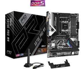 Asrock ASRock X670E PRO RS AM5 DDR5 ATX MB kaina ir informacija | Pagrindinės plokštės | pigu.lt