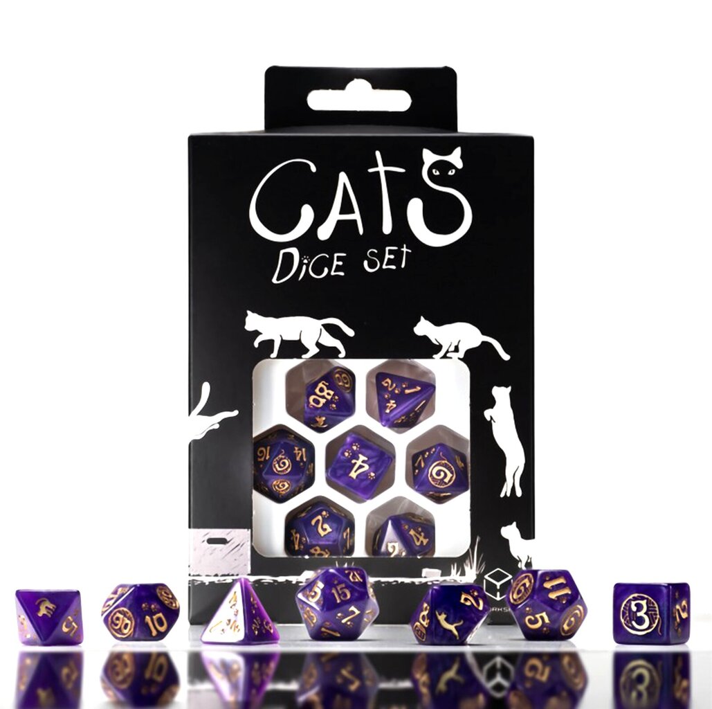 Kauliukų rinkinys Cats Purrito kaina ir informacija | Stalo žaidimai, galvosūkiai | pigu.lt