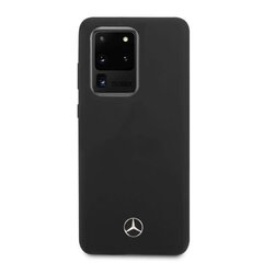 Mercedes MEHCS69SILSB S20 Ultra G988 hard case czarny/black Silicone Line цена и информация | Чехлы для телефонов | pigu.lt