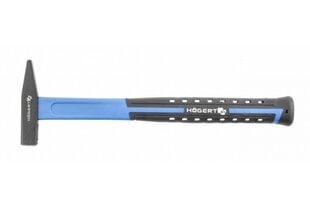 Молоток Hogert 100 г с пластиковой ручкой, HT3B021 цена и информация | Механические инструменты | pigu.lt
