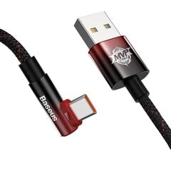 Baseus Elbow USB to USB-C 100W 2m kaina ir informacija | Laidai telefonams | pigu.lt