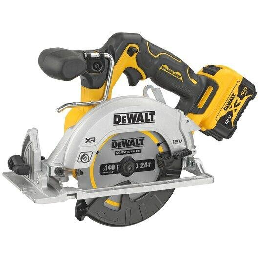 Diskinis pjūklas DeWalt DCS512P2 цена и информация | Pjūklai, pjovimo staklės | pigu.lt