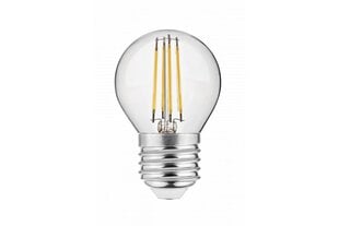 LED lemputė G45, Filament, E27, 4W, 400lm, 3000K, 220-240V, 360° kaina ir informacija | Elektros lemputės | pigu.lt