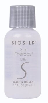 Atkuriamasis plaukų šilkas Biosilk Lite, 15 ml kaina ir informacija | Priemonės plaukų stiprinimui | pigu.lt