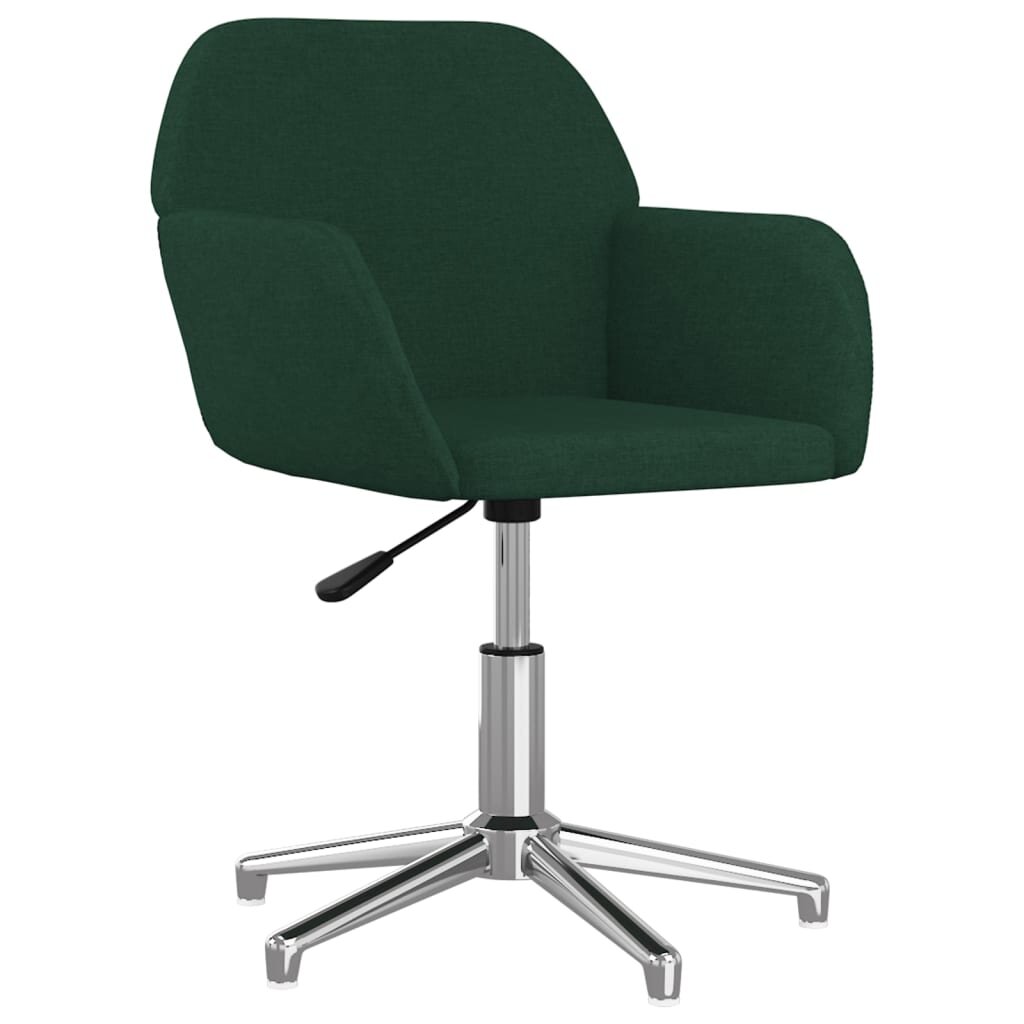 Pasukamos valgomojo kėdės, 2vnt., tamsiai žalios kaina ir informacija | Virtuvės ir valgomojo kėdės | pigu.lt