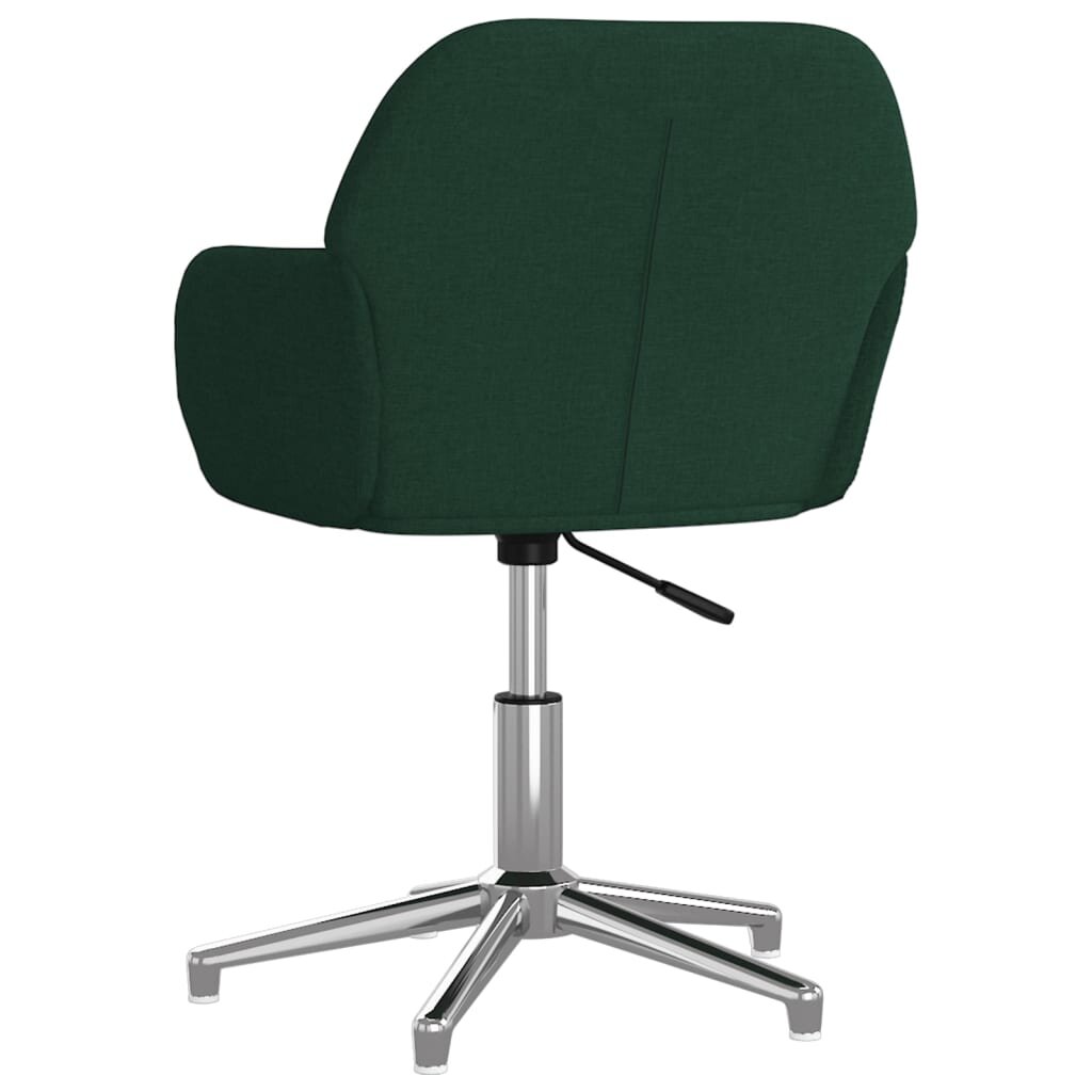 Pasukamos valgomojo kėdės, 2vnt., tamsiai žalios kaina ir informacija | Virtuvės ir valgomojo kėdės | pigu.lt