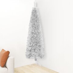 Siaura dirbtinė pusinė kalėdų eglutė su stovu 150 cm kaina ir informacija | Eglutės, vainikai, stovai | pigu.lt