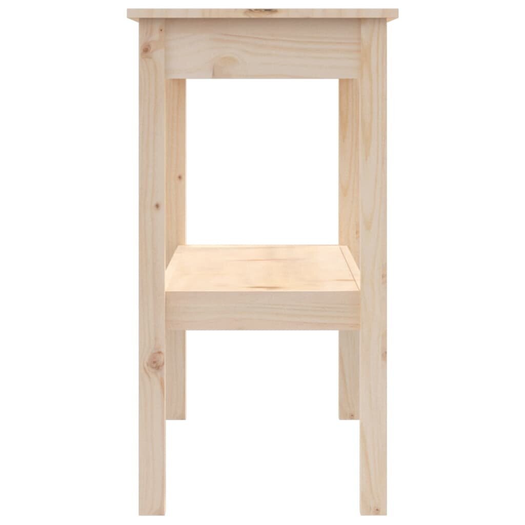 Konsolinis staliukas, Pušies medienos masyvas, 110x40x75cm цена и информация | Stalai-konsolės | pigu.lt