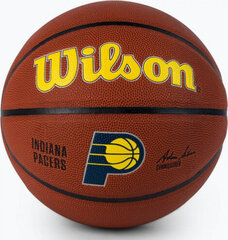 Баскеетбольный мяч Wilson Team Alliance Indiana Pacers Ball WTB3100XBIND цена и информация | Баскетбольные мячи | pigu.lt