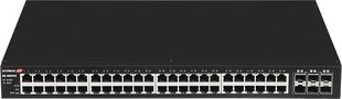 Сетевой коммутатор Edimax GS-5654LX Gigabit Ethernet (10/100/1000) Черный цена и информация | Коммутаторы (Switch) | pigu.lt