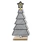 Kalėdų eglutės dekoracija Balta KL-21X14 kaina ir informacija | Kalėdinės dekoracijos | pigu.lt