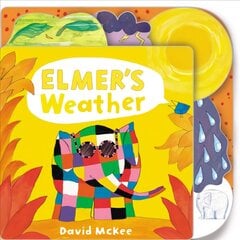 Elmer's Weather: Tabbed Board Book kaina ir informacija | Knygos mažiesiems | pigu.lt