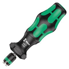 Рукоятка отвертки Wera 826 T Kraftform Turbo с передачей 1:4 для бит 1/4" цена и информация | Механические инструменты | pigu.lt