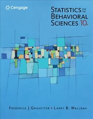 Statistics for The Behavioral Sciences 10th edition kaina ir informacija | Socialinių mokslų knygos | pigu.lt