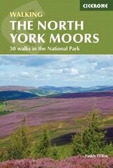 North York Moors: 50 walks in the National Park 2nd Revised edition цена и информация | Путеводители, путешествия | pigu.lt