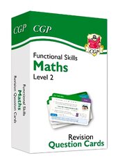 Functional Skills Maths Revision Question Cards - Level 2 kaina ir informacija | Knygos paaugliams ir jaunimui | pigu.lt