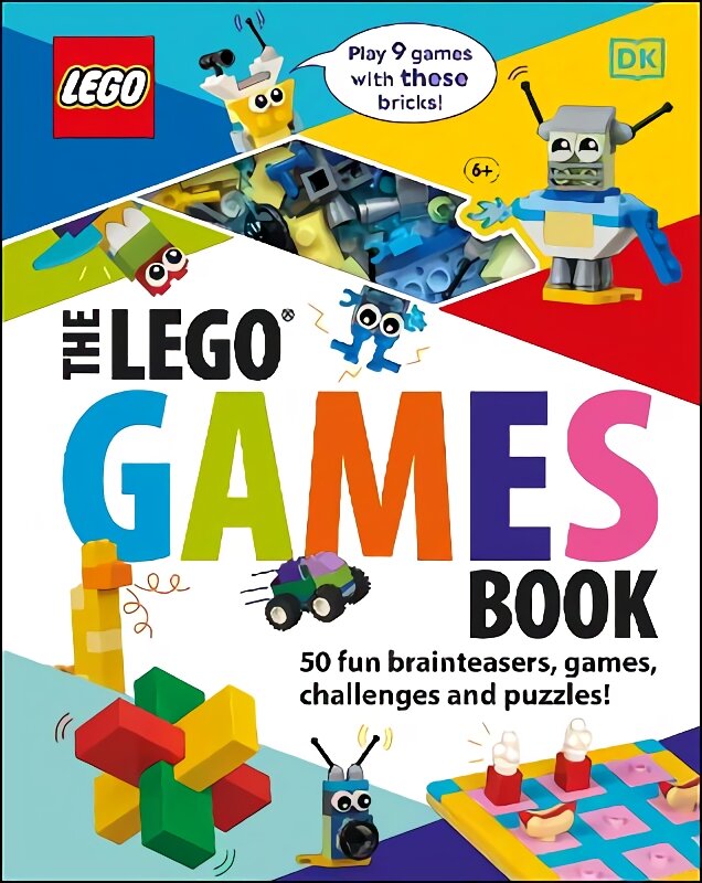 LEGO Games Book: 50 fun brainteasers, games, challenges, and puzzles! цена и информация | Knygos paaugliams ir jaunimui | pigu.lt