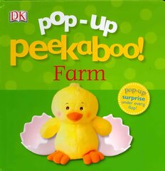 Pop-Up Peekaboo! Farm цена и информация | Книги для самых маленьких | pigu.lt