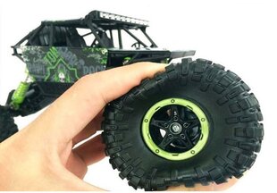 Внедорожник 4WD Rock Crawler 1:18 2.4Ггц, зеленый цена и информация | Игрушки для мальчиков | pigu.lt