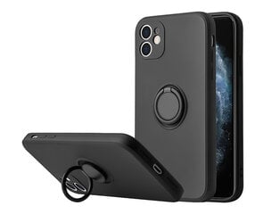 Dėklas telefonui Vennus Ring - iPhone 13 Pro, juodas kaina ir informacija | Telefono dėklai | pigu.lt